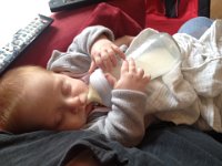 sasha falling asleep